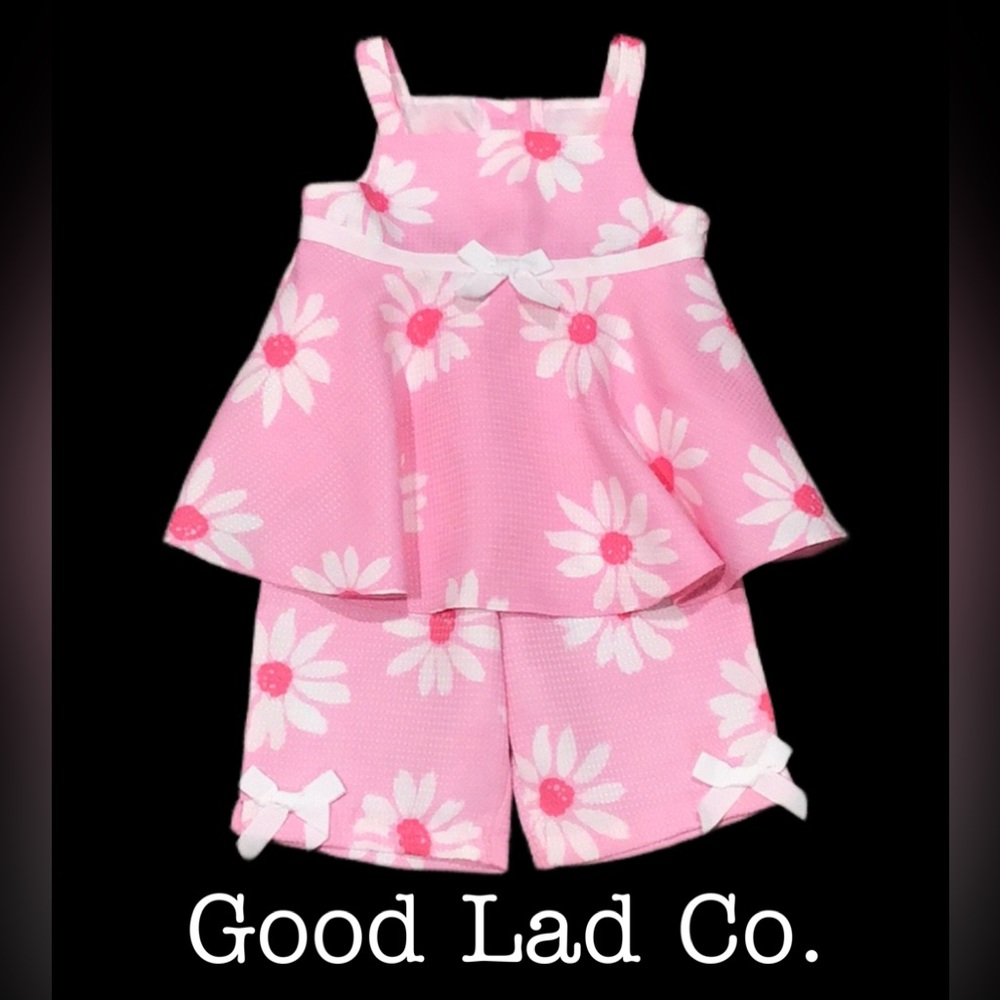 Good Lad‎ of Philadelphia 2-Piece Sundress, Dress & Knickers, Pink, Size 24 Mths